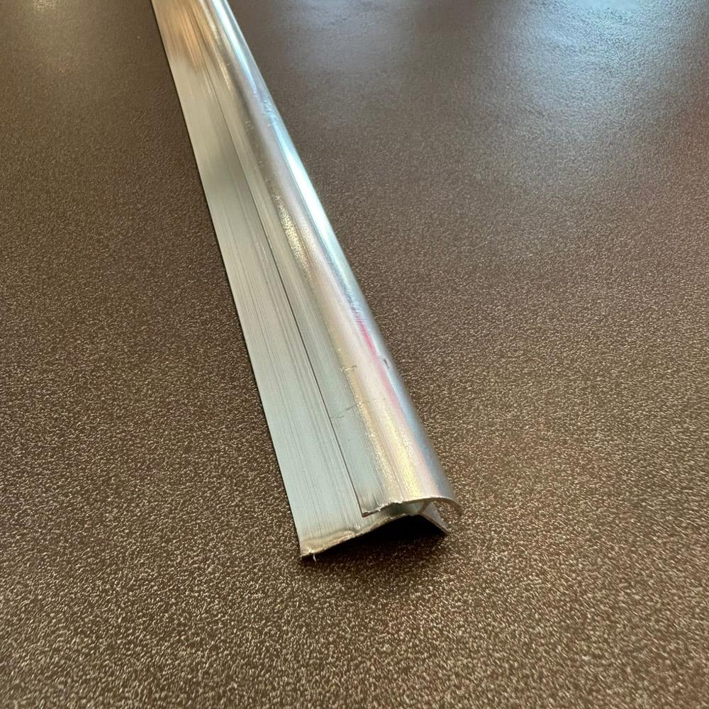 PVC Panel Gümüş Dış Köşe Alüminyum Profil 270 cm