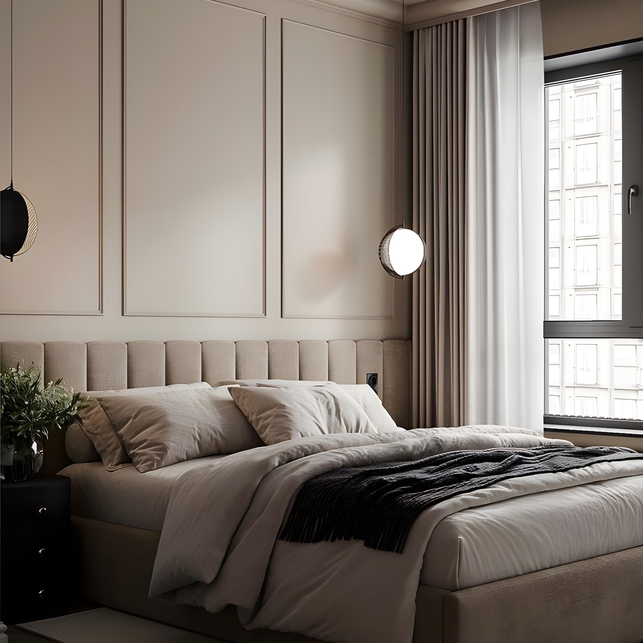 Roma 2.5cm Boyanabilir Hazır Kesilmiş Duvar Çıtası Paketi 3'lü Silikon Hediyeli (150*70 cm)