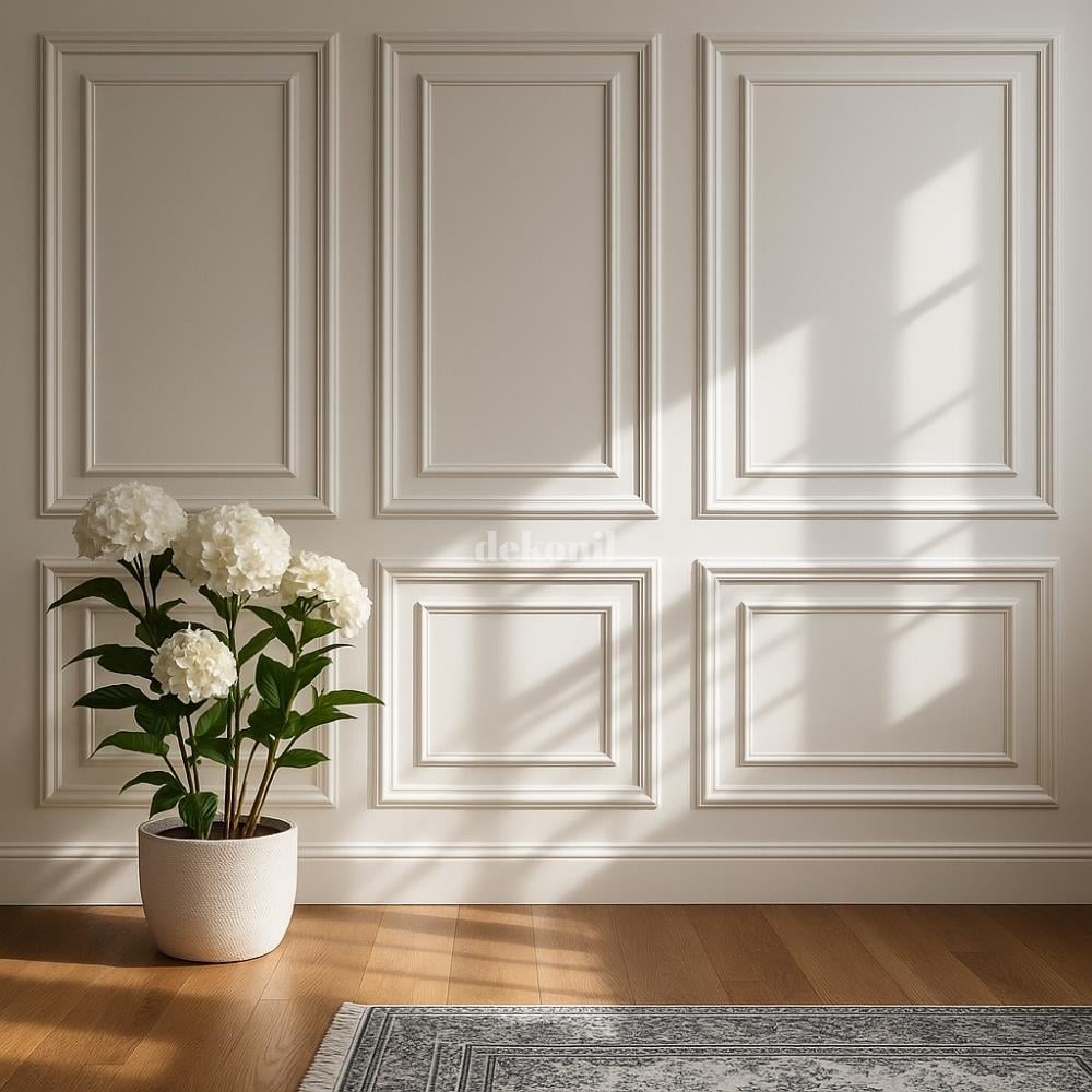 قوالب حائط قابلة للطلاء من روما بقياس 4 سم