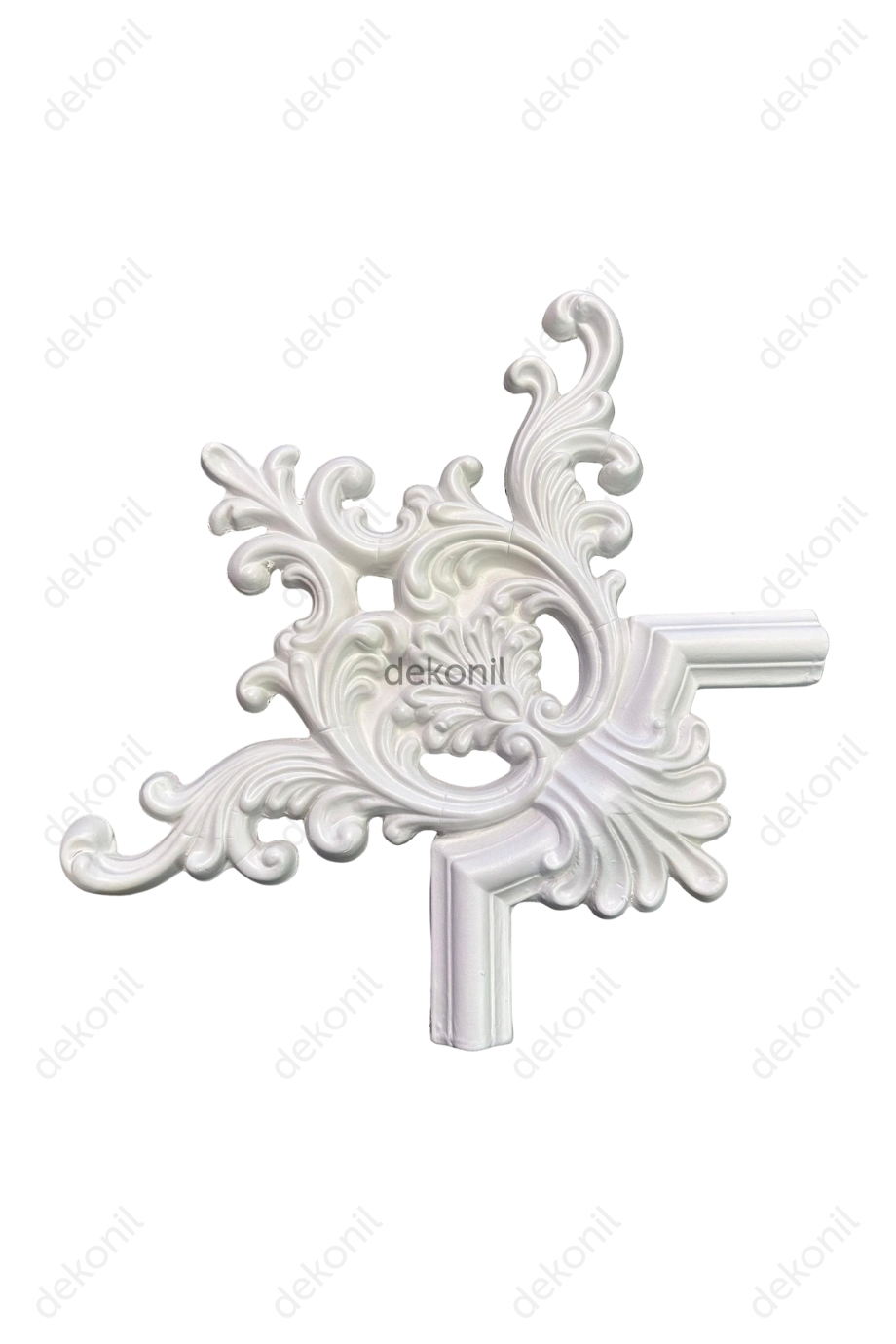 Roma Boyanabilir Poliüretan Köşe Motif 44*38cm