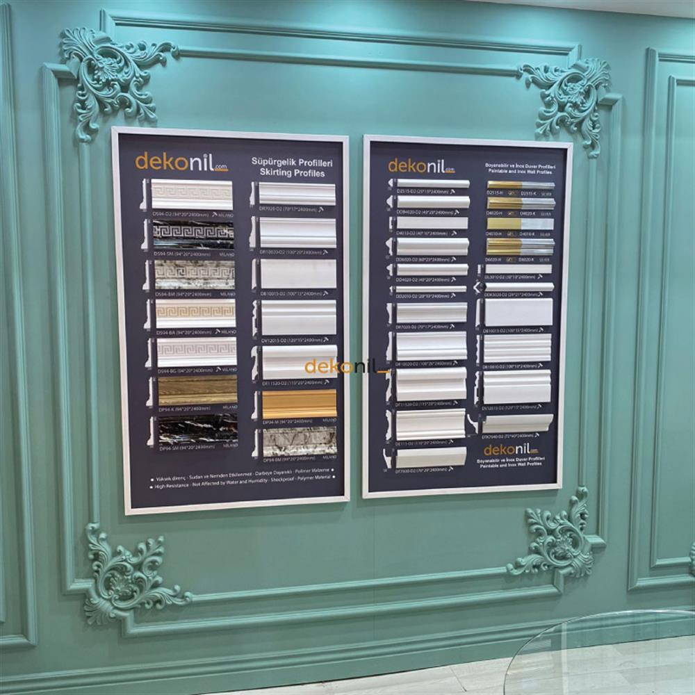 Roma Boyanabilir Poliüretan Köşe Motif 44*38cm