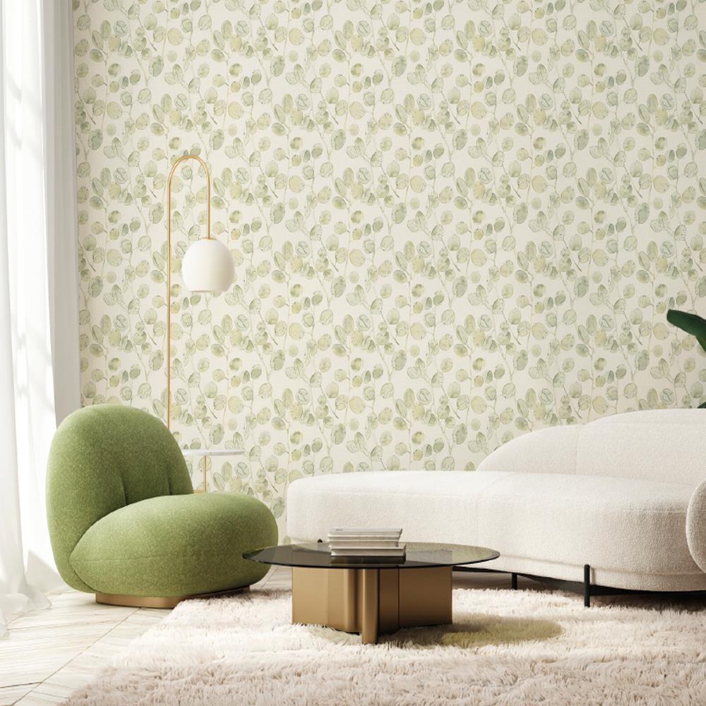 Savana Yaprak Desenli Duvar Kağıdı Z77500