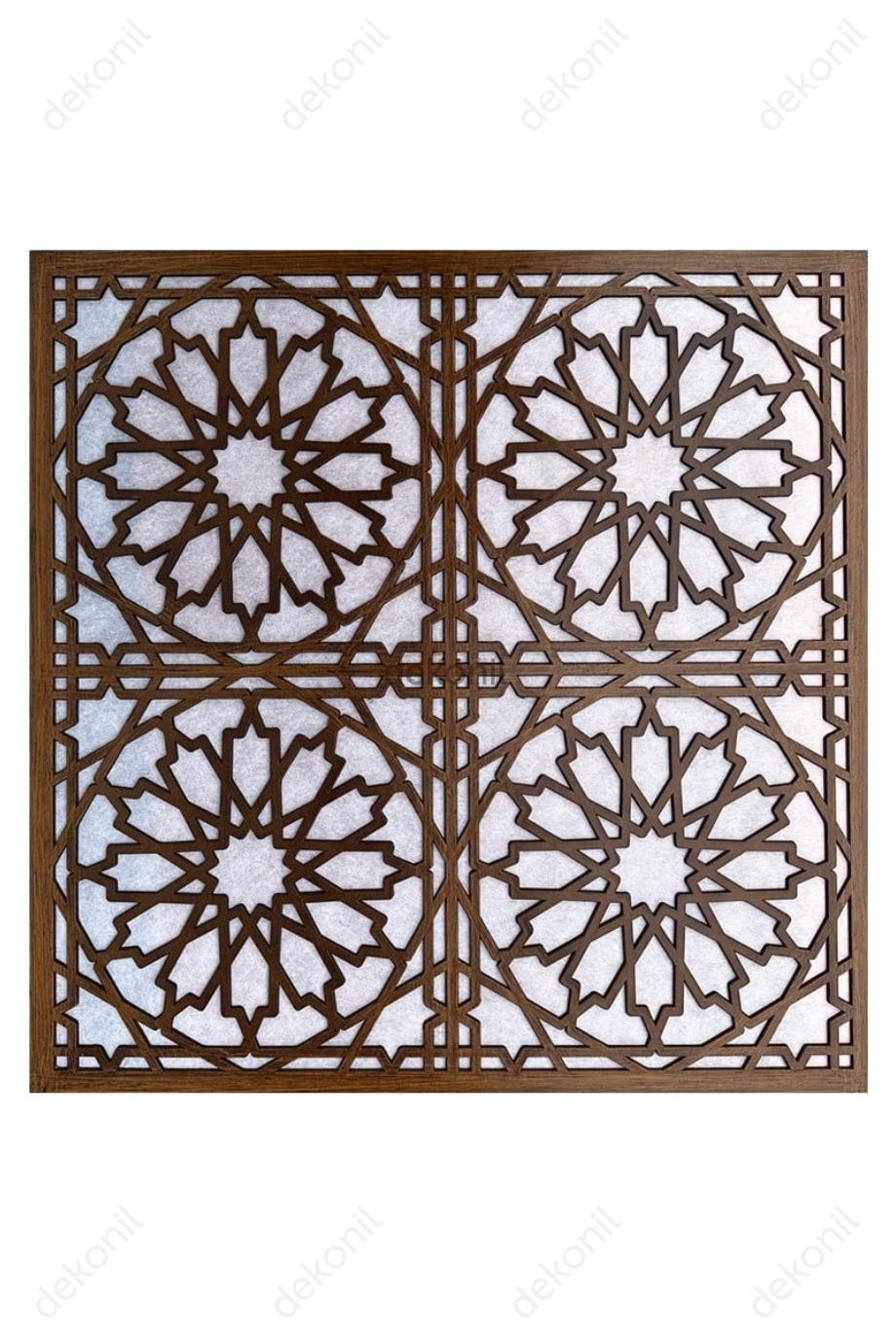 Selcuk Wooden PVC Ceiling Panel 60*60 cm