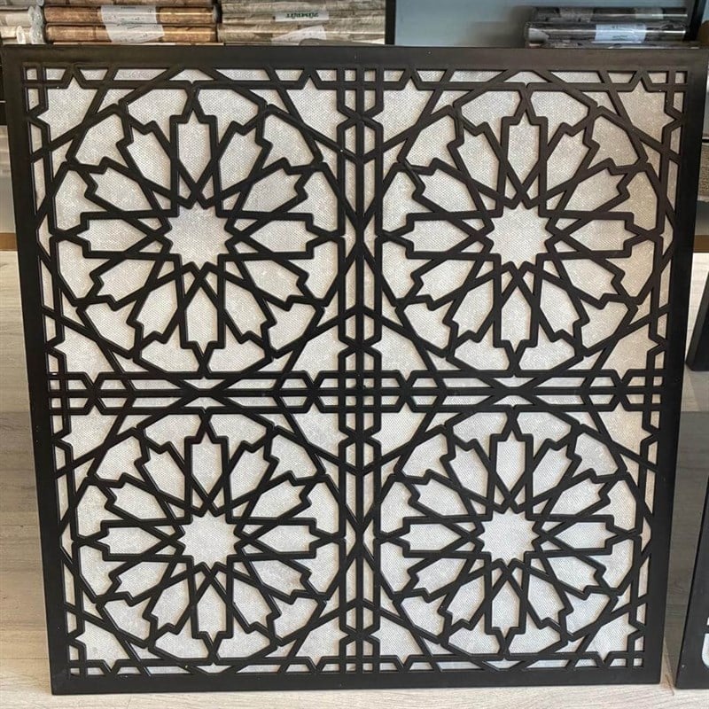 Selçuk Siyah Pvc Tavan Paneli 60*60 cm | Dekonil