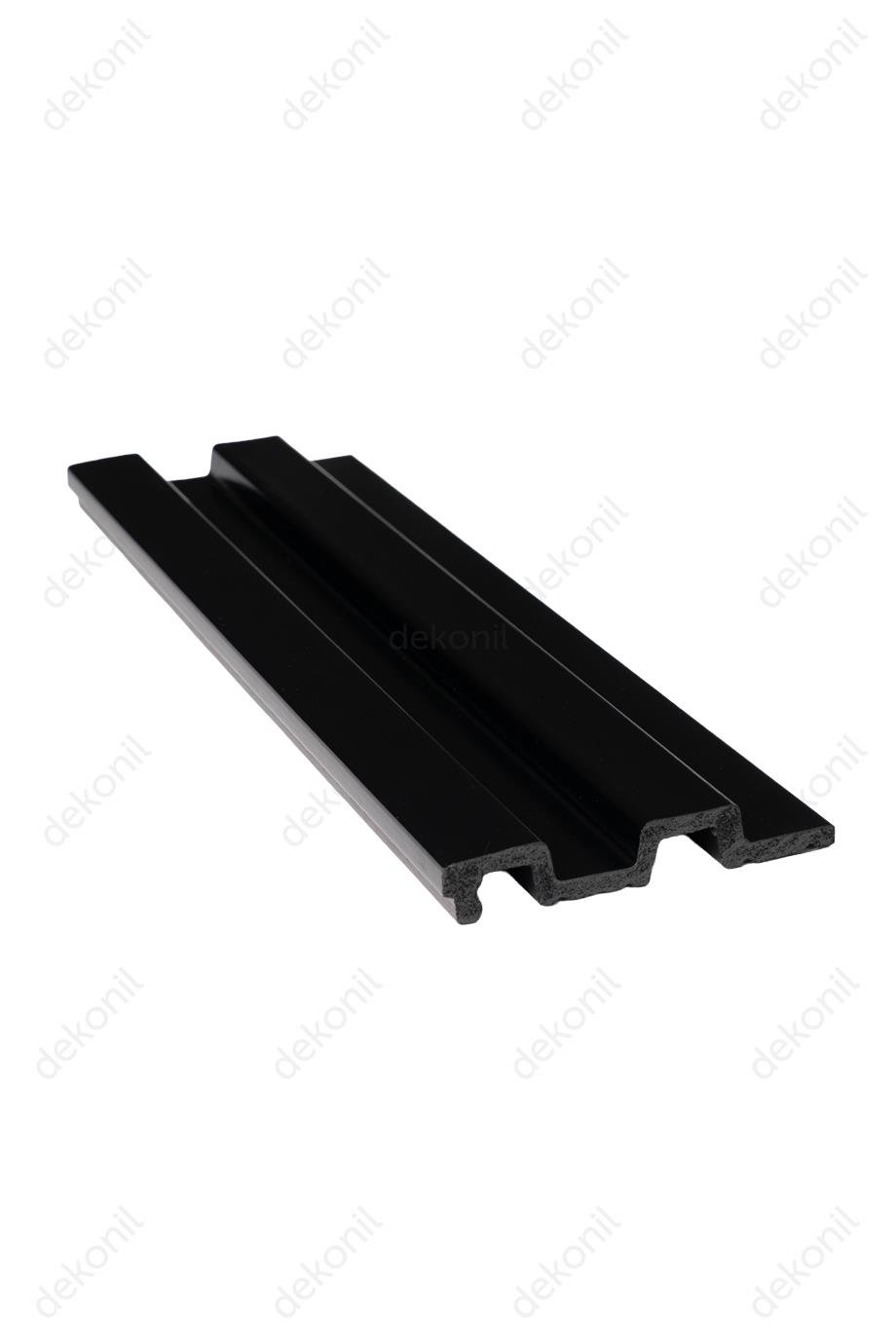 Siyah Duvar ve Tavan Lambri 12cm