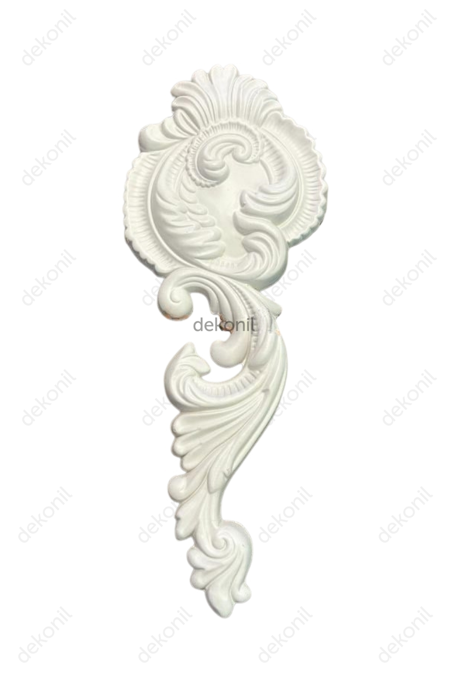 Sofia 4cm Çıta Poliüretan Boyanabilir Süs Motifi