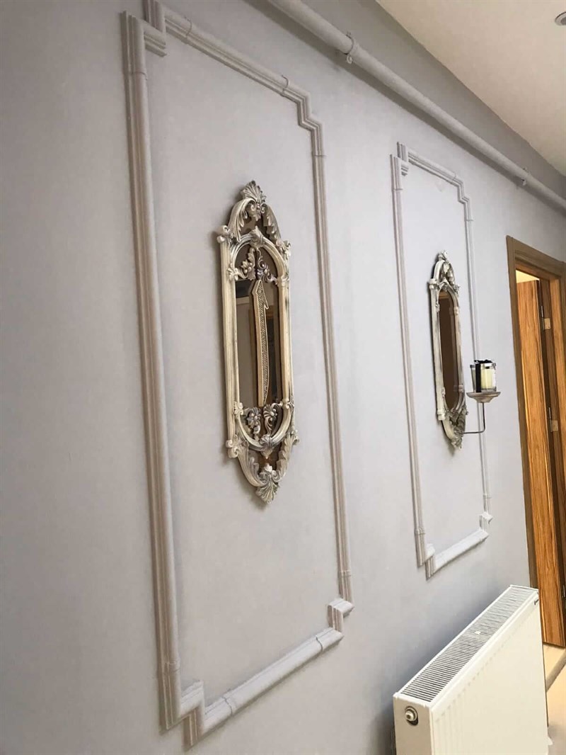 Sofia M Motif Duvar Çıtası Paketi 4 Cm l Dekonil