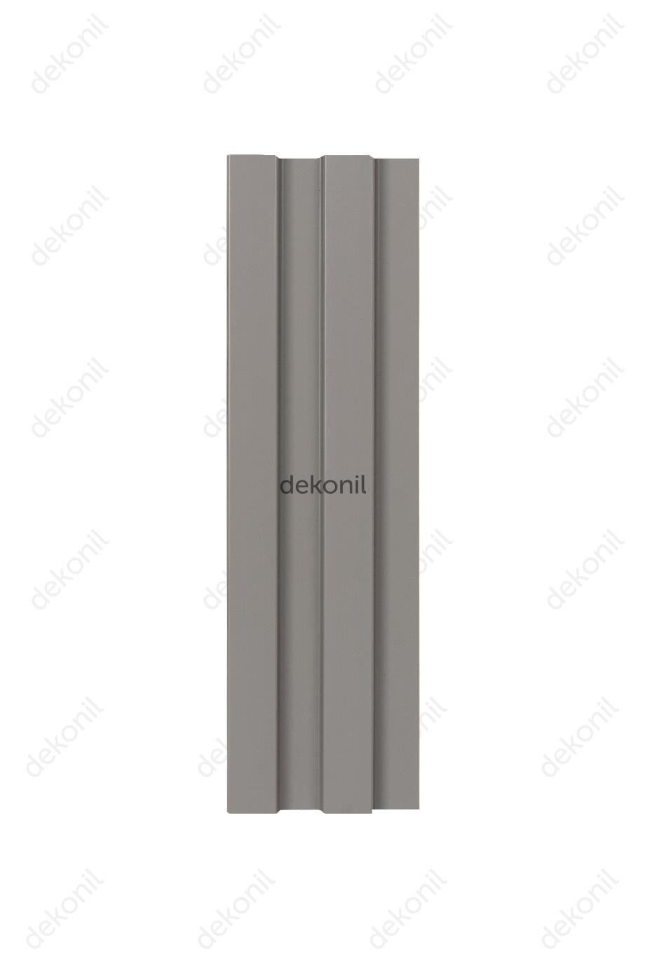 Soft Gri Tavan ve Duvar Lambri 12cm