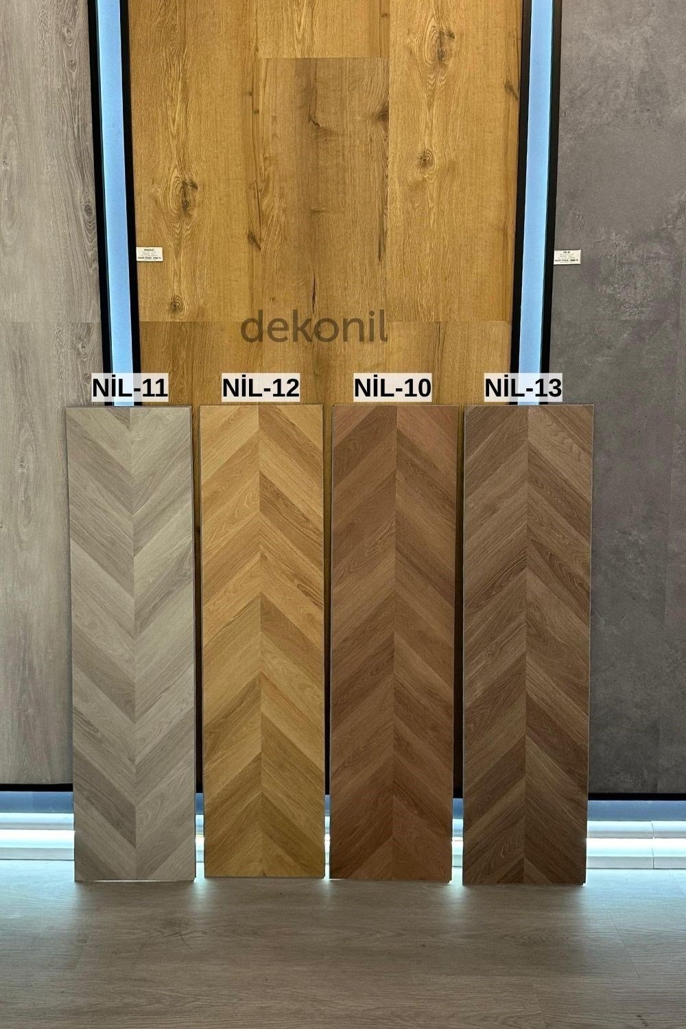 SPC Açık Gri Balık Sırtı Zemin Parke – 30,5*120 cm 5mm 1 m²