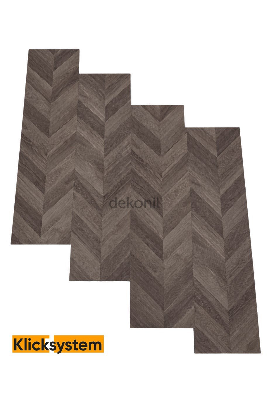 SPC Koyu Ahşap Balık Sırtı Zemin Parke – 30,5*120 cm 5mm 1 m²