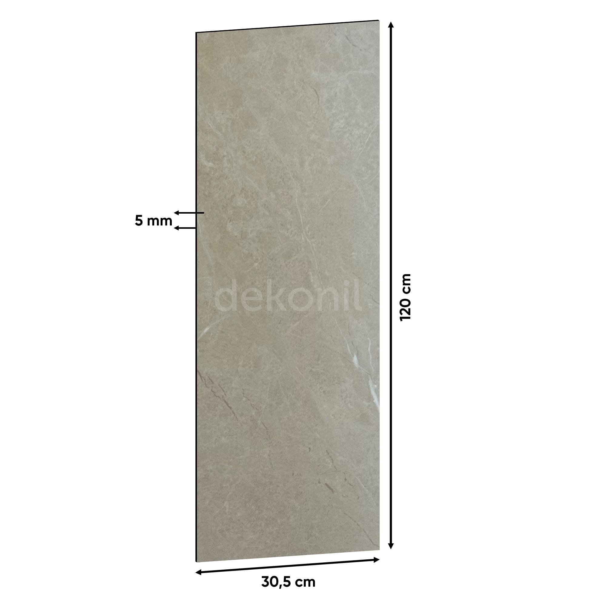 SPC Parke Bej Mermer Desenli – Su Geçirmez Zemin Paneli 30,5*120 cm (Paket: 6 Adet / 2,23 m²)