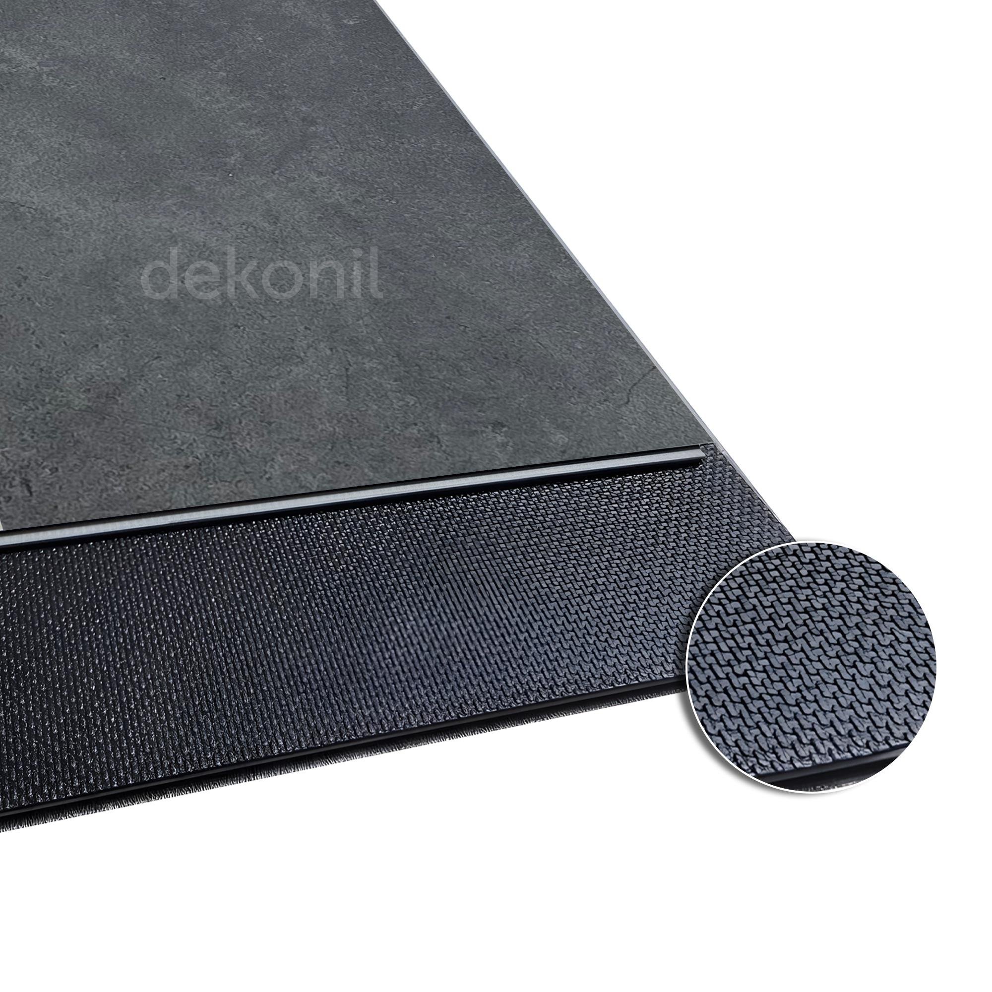 SPC Parke Koyu Gri Beton Desenli – Su Geçirmez Zemin Paneli 30,5*120 cm (Paket: 6 Adet / 2,23 m²)