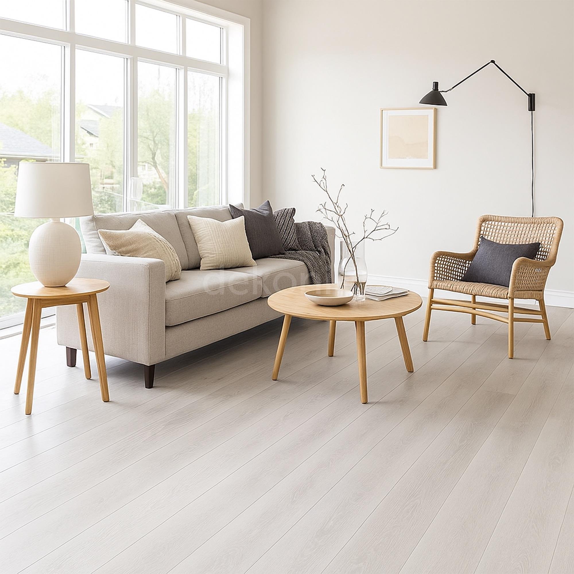 SPC Parke Polar Meşe Desenli – Su Geçirmez Zemin Paneli 22,8*120 cm (Paket: 9 Adet / 2,50 m²)