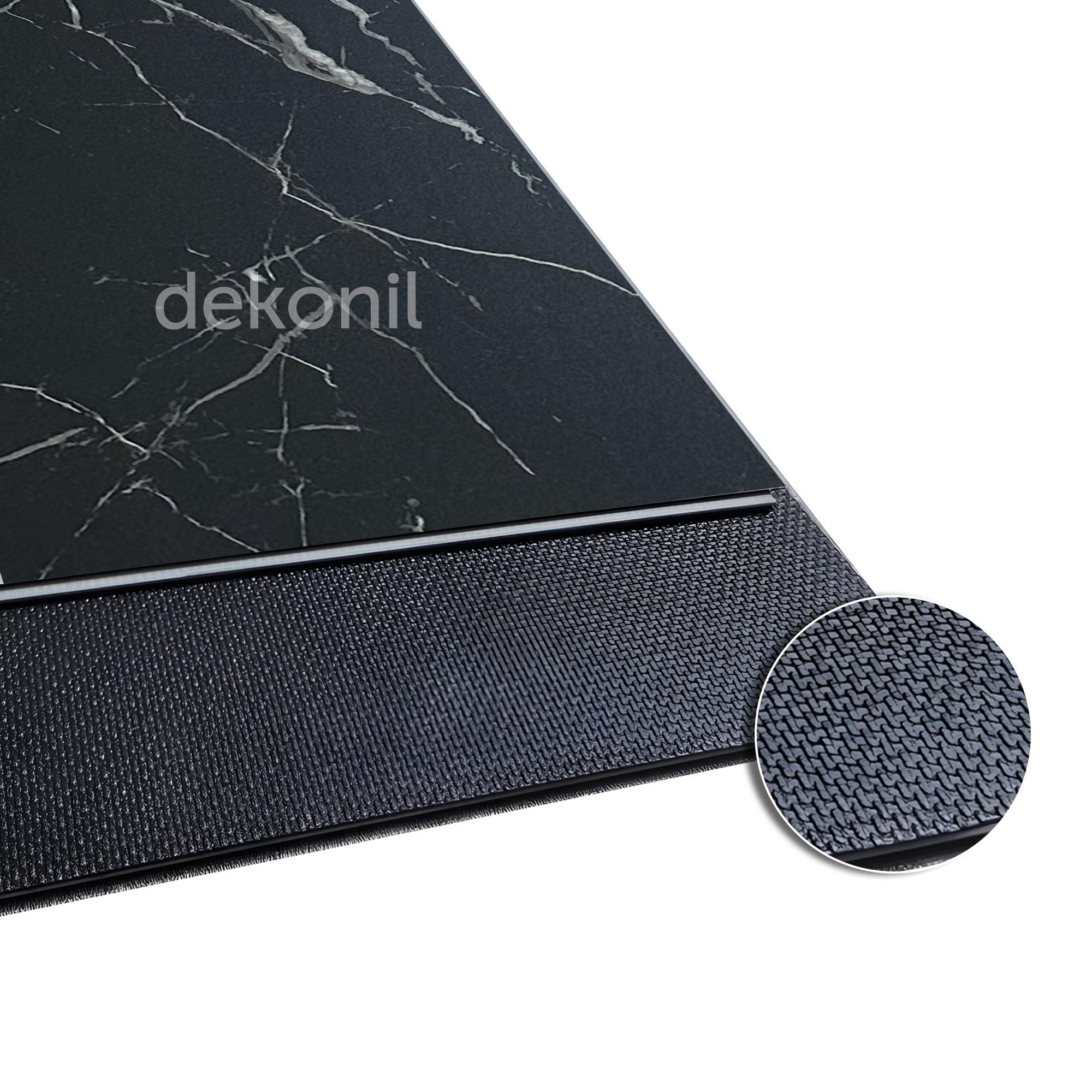 SPC Parke Siyah Mermer Desenli – Su Geçirmez Zemin Paneli 30,5*120 cm (Paket: 6 Adet / 2,23 m²)