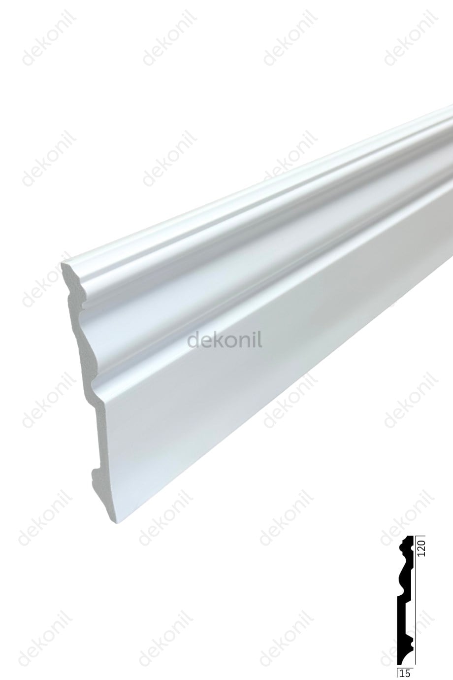 Decorative Paintable Plinth 12cm