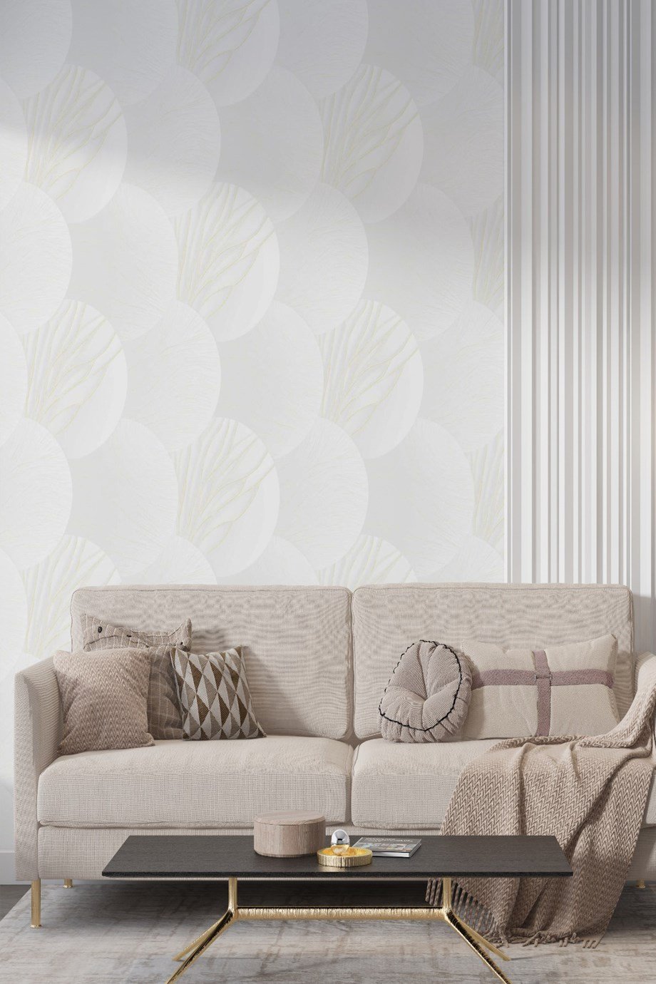 Wallsense Italy Geometrik Desenli Duvar Kağıdı 16 m² W552