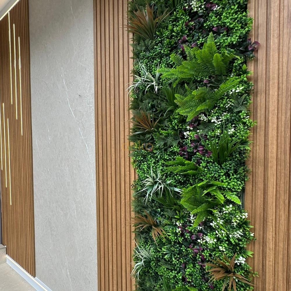 Yapay Bitki & Çiçek Dikey Bahçe Paneli 50*100cm 5042