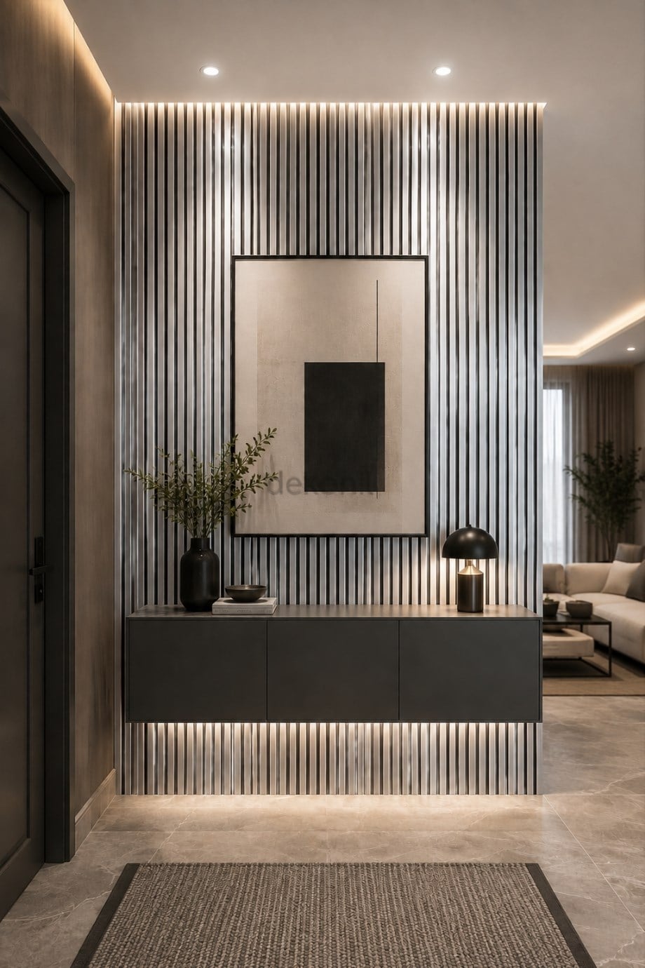Yeni Nesil Lambri Duvar Paneli Silver 60*275 cm