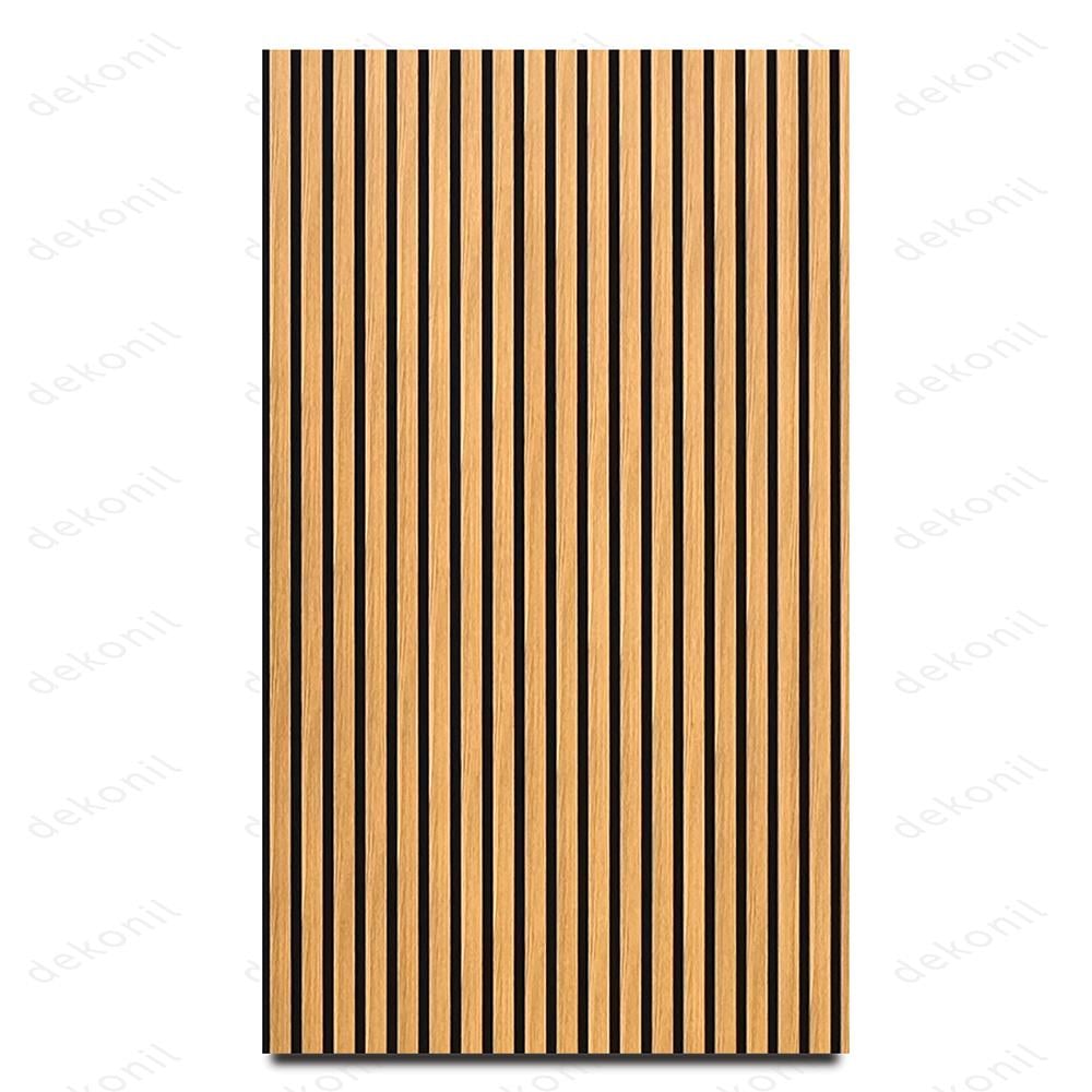 Yeni Nesil Lambri Duvar Paneli Teak 100*275 cm