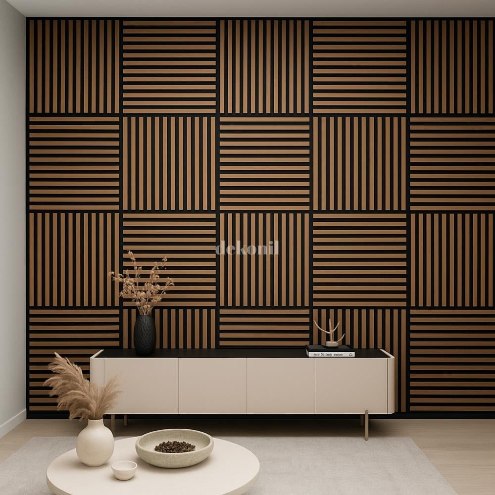 New Generation Wall Panel Teak 60*60 cm