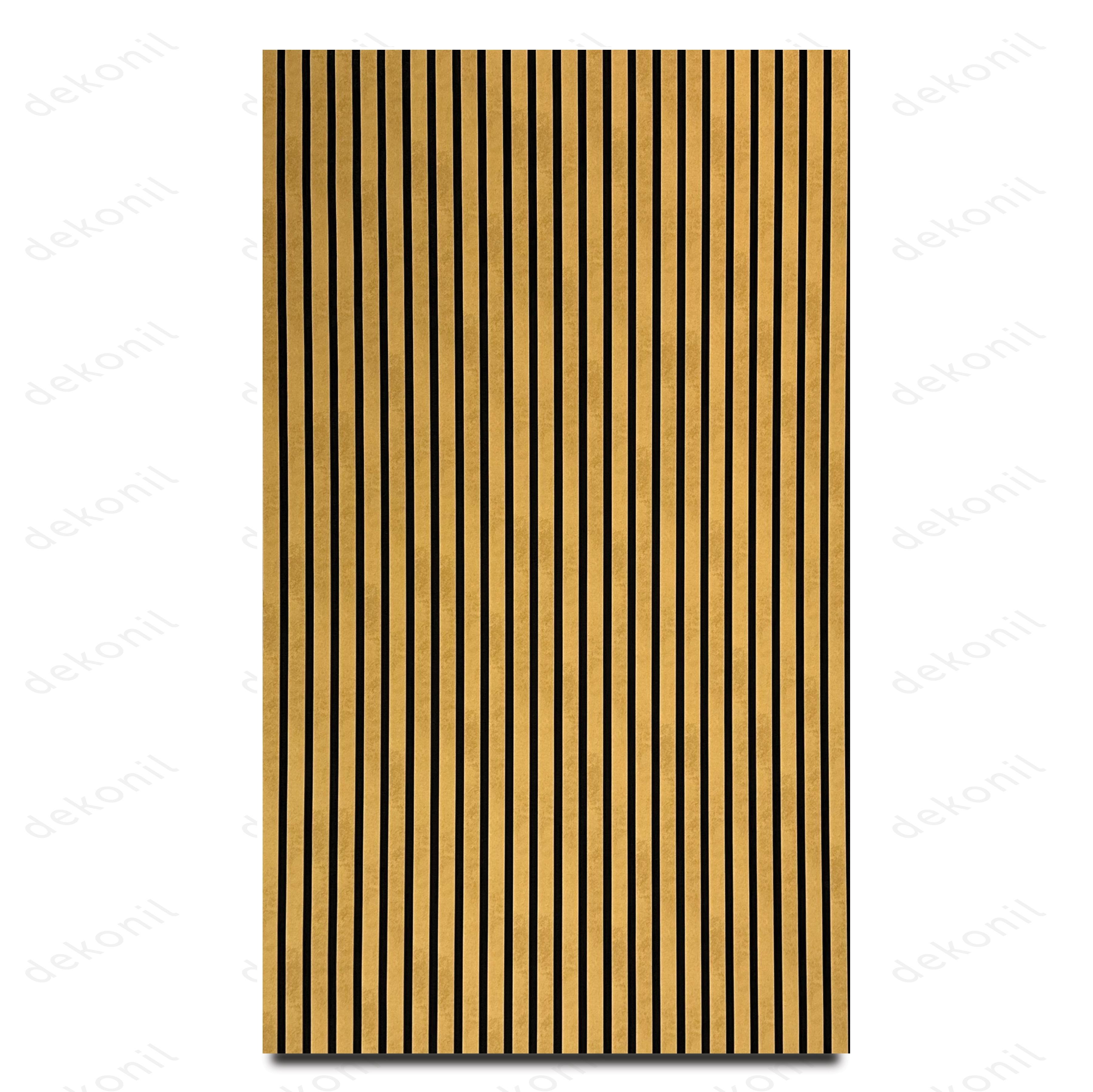 Yeni Nesil Lambri Duvar Paneli Yellow Stone 100*275 cm