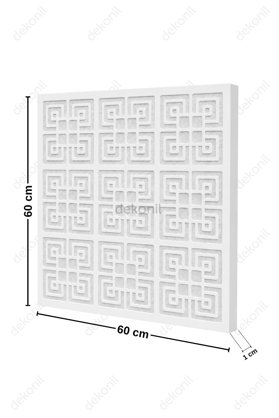 Yonca PVC Asma Tavan Kaplama Paneli 60*60 cm