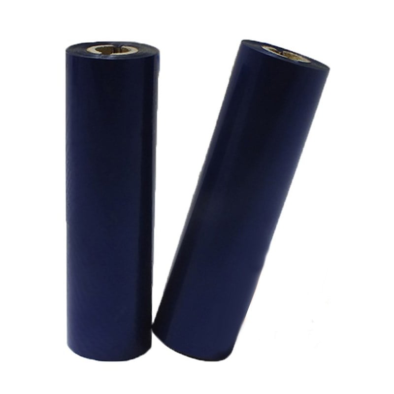 110mm x 74 Metre out Side Renkli Mavi Ribon