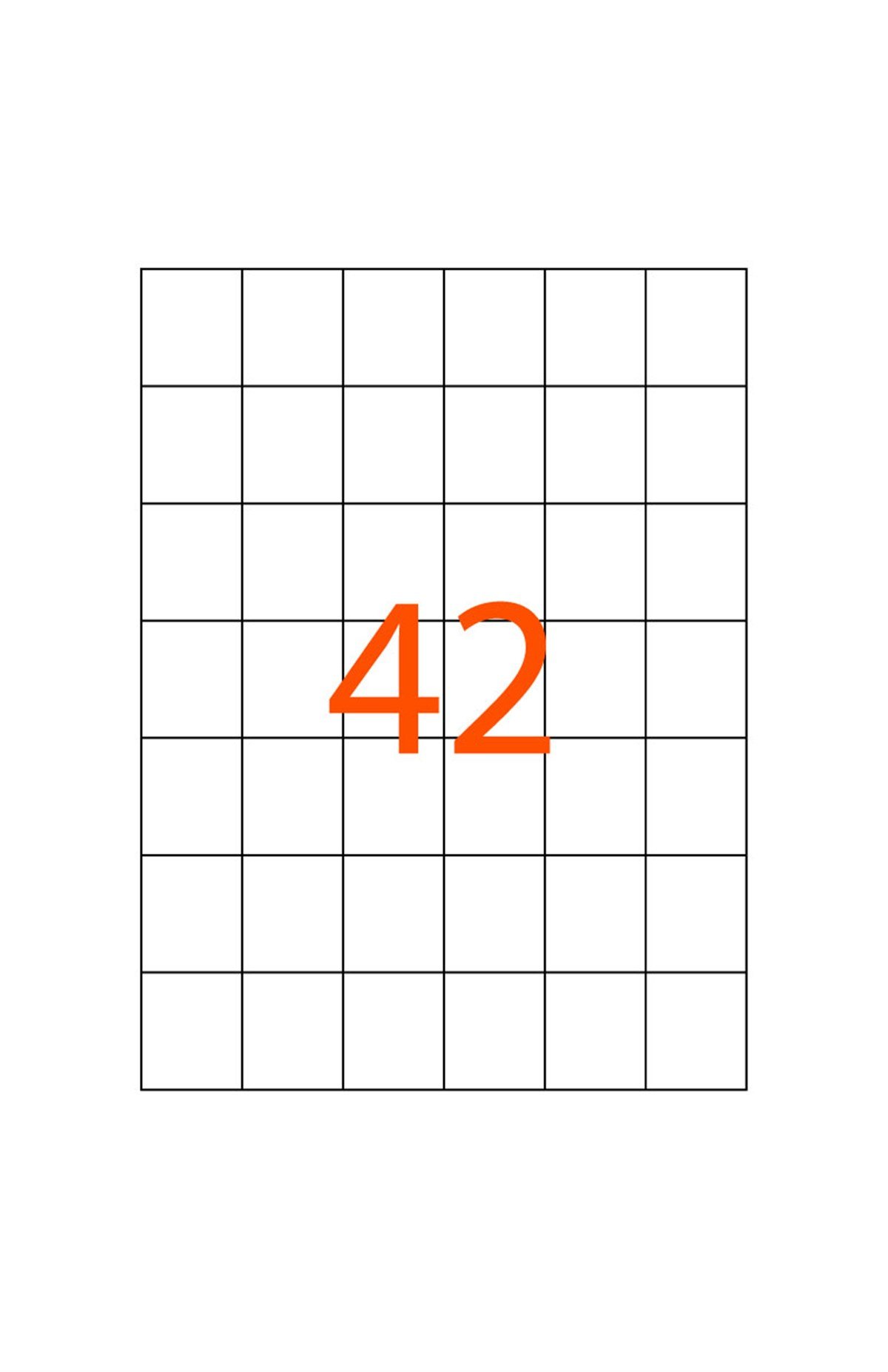 35 x 42.64 mm Lazer Etiketi JB-1154