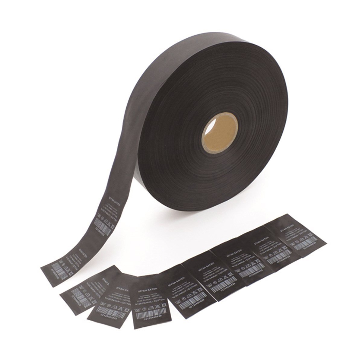 55mm x 200 Metre Siyah Saten