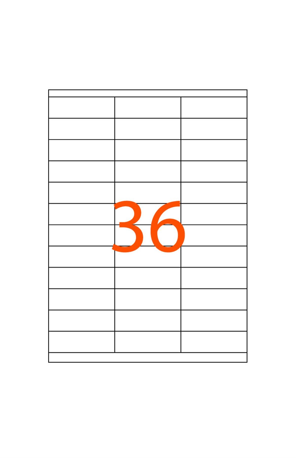 70 x 23 mm Lazer Etiketi JB-1433