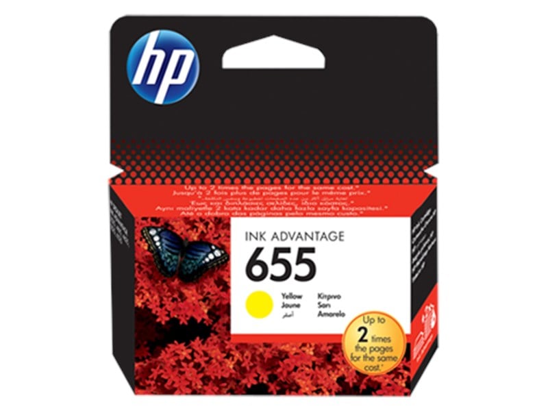 HP 655 Sarı (Yellow) Kartuş CZ112AE