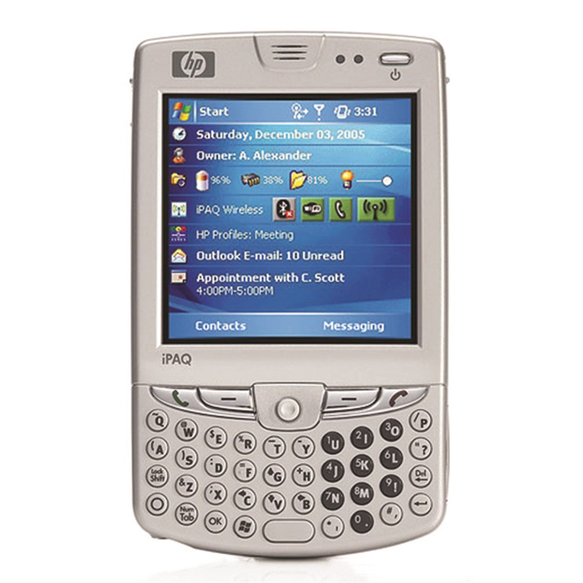 HP IPAQ HW6915 2.El El Terminali