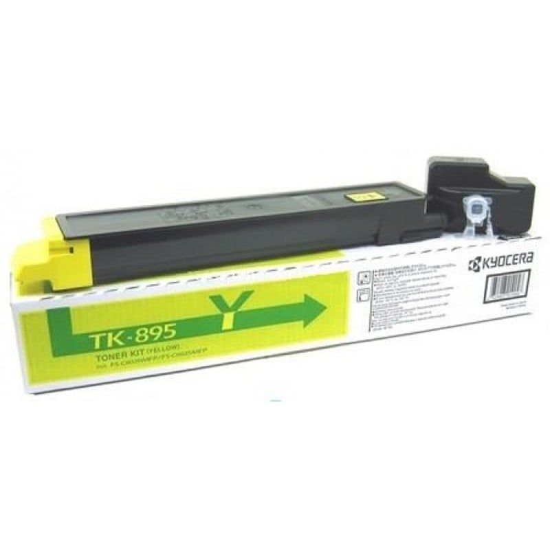Kyocera TK-895 Y Orjinal Sarı Toner