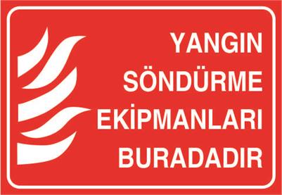 Yangın Söndürme Ekipmanları Buradadır
