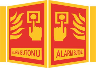Yangın Alarm Butonu Panoromik Levha
