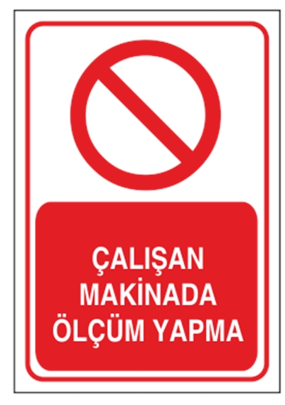 Çalışan Makinada Ölçüm Yapma