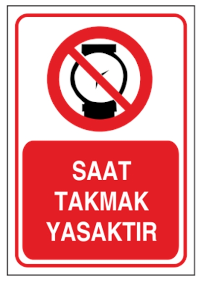 Saat Takmak Yasaktır