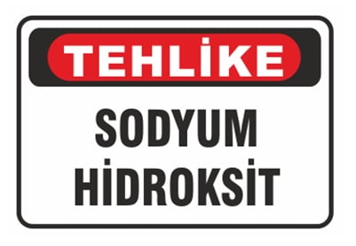 Tehlike Sodyum Hidroksit