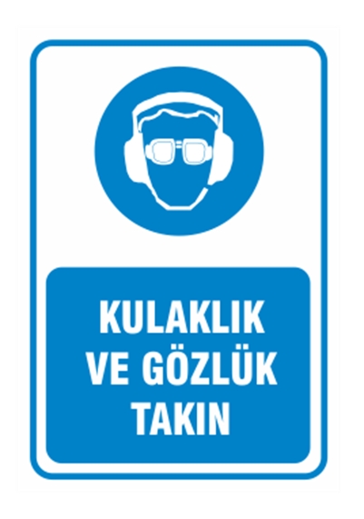 Kulaklık Ve Gözlük Takın