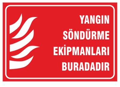 Yangın Söndürme Ekipmanları Buradadır