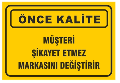 Müşteri Şikayet Etmez Markasını Değiştirir