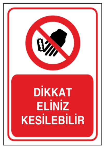 Dikkat Eliniz Kesilebilir