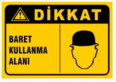 Baret Kullanma Alanı