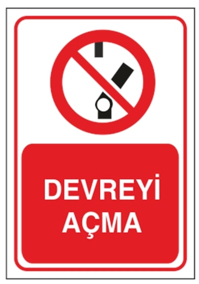 Devreyi Açma