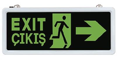 Tek Yönlü Led Çıkış Armatürü