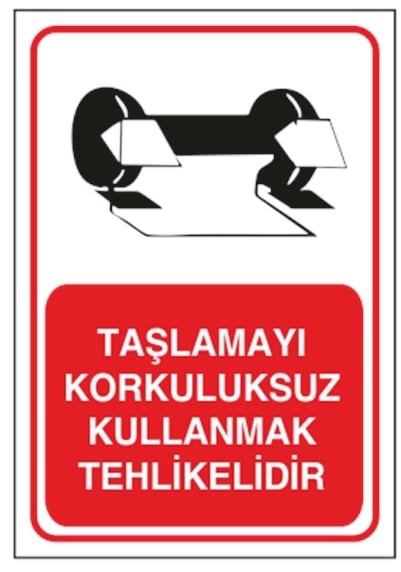 Taşlamayı Korkuluksuz Kullanmak Tehlikelidir