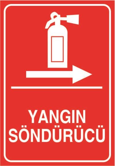 Yangın Söndürücü Sağa Ok