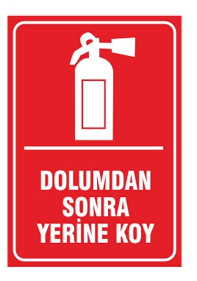 Dolumdan Sonra Yerine Koy