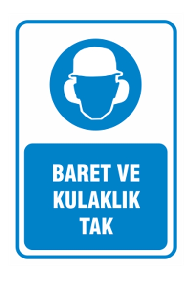 Baret ve Kulaklık Tak