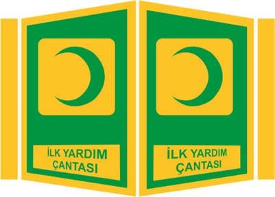 İlk Yardım Çantası Panoromik Levha